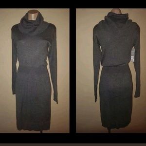 DAISY FUENTES CHARCOAL HEATHER COWL new